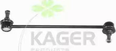 Kager 850350 - Тяга / стійка, стабілізатор autocars.com.ua