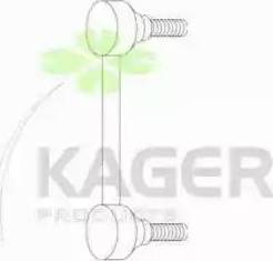 Kager 850435 - Тяга / стійка, стабілізатор autocars.com.ua
