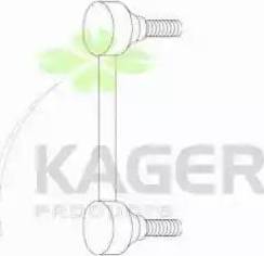 Kager 850467 - Тяга / стойка, стабилизатор avtokuzovplus.com.ua