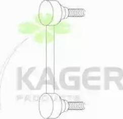 Kager 850551 - Тяга / стойка, стабилизатор avtokuzovplus.com.ua