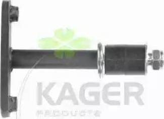 Kager 850572 - Тяга / стійка, стабілізатор autocars.com.ua