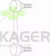 Kager 850707 - Тяга / стійка, стабілізатор autocars.com.ua
