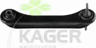 Kager 870078 - Сайлентблок, важеля підвіски колеса autocars.com.ua