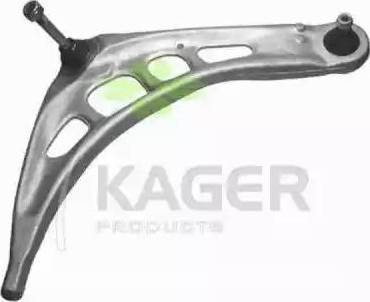 Kager 870212 - Рычаг подвески колеса avtokuzovplus.com.ua