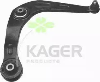 Kager 870280 - Важіль незалежної підвіски колеса autocars.com.ua