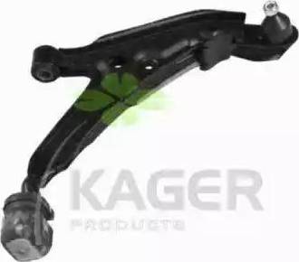 Kager 870380 - Рычаг подвески колеса avtokuzovplus.com.ua