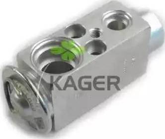 Kager 940093 - Розширювальний клапан, кондиціонер autocars.com.ua