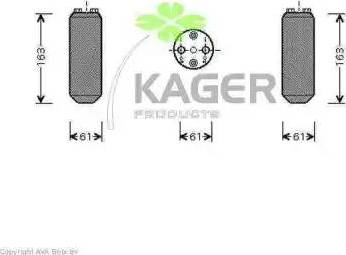 Kager 945250 - Осушитель, кондиционер autodnr.net