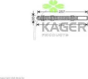 Kager 945425 - Осушитель, кондиционер avtokuzovplus.com.ua