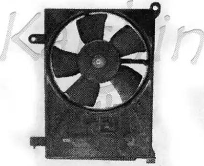 Kaishin 96182264 - Радіатор, охолодження двигуна autocars.com.ua