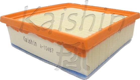 Kaishin A10487 - Повітряний фільтр autocars.com.ua