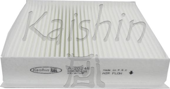 Kaishin A20245 - Фільтр, повітря у внутрішній простір autocars.com.ua