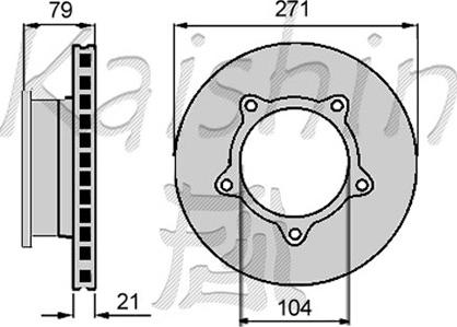 Maxgear 19-2822 - Гальмівний диск autocars.com.ua