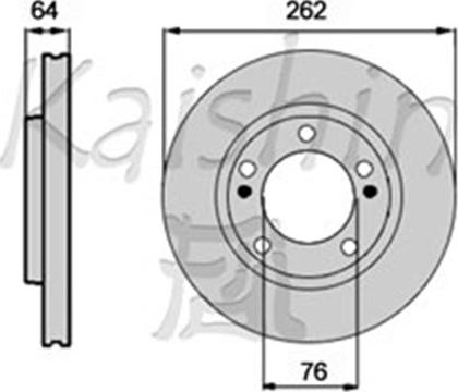 BENDIX 562686 BC - Гальмівний диск autocars.com.ua