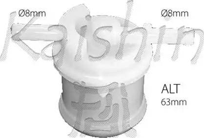 Kaishin FC408 - Паливний фільтр autocars.com.ua