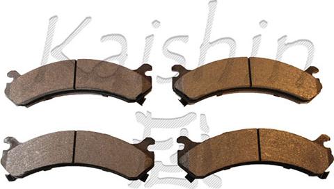 Kaishin FK10154 - Тормозные колодки, дисковые, комплект autodnr.net