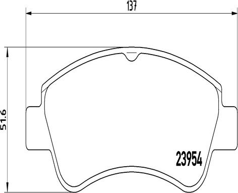 Kaishin FK20003 - Гальмівні колодки, дискові гальма autocars.com.ua