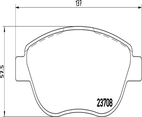 Kaishin FK20064 - Гальмівні колодки, дискові гальма autocars.com.ua