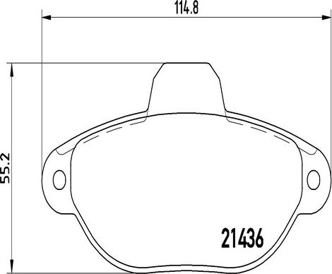 Kaishin FK20073 - Гальмівні колодки, дискові гальма autocars.com.ua