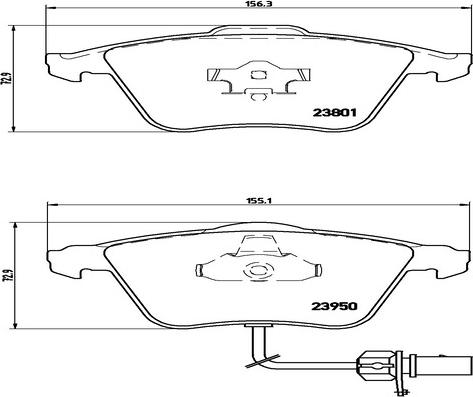 Kaishin FK20240 - Гальмівні колодки, дискові гальма autocars.com.ua