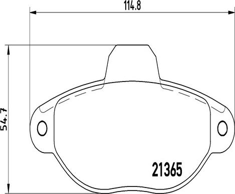 Kaishin FK20255 - Гальмівні колодки, дискові гальма autocars.com.ua