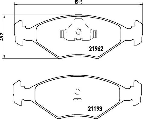 Kaishin FK20311 - Тормозные колодки, дисковые, комплект autodnr.net