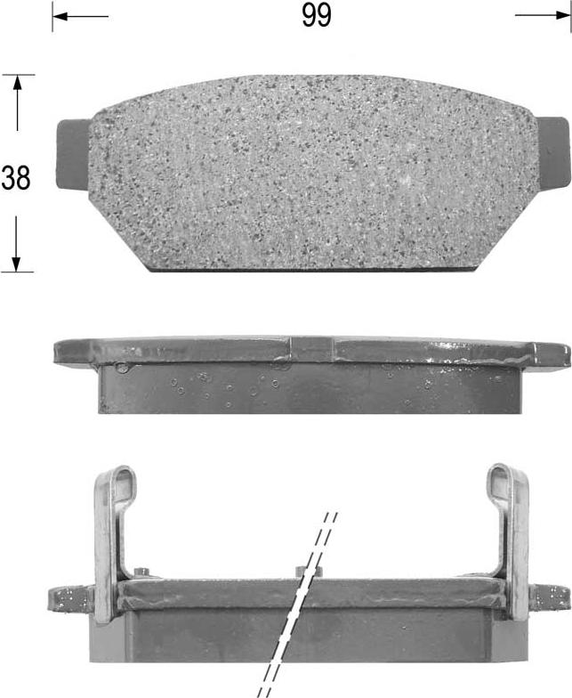 Kaishin FK6067 - Тормозные колодки, дисковые, комплект autodnr.net