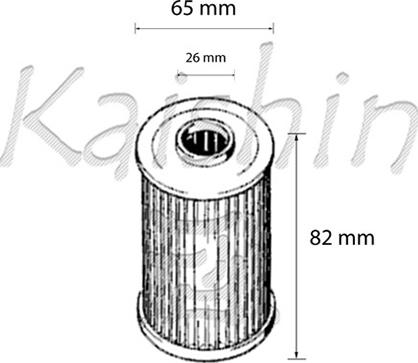 Kaishin O961 - Масляный фильтр autodnr.net