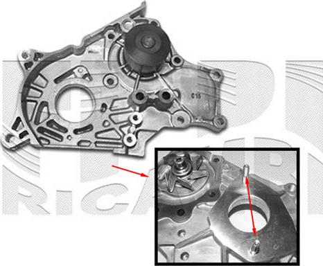 Kaishin WPK300 - Водяний насос autocars.com.ua