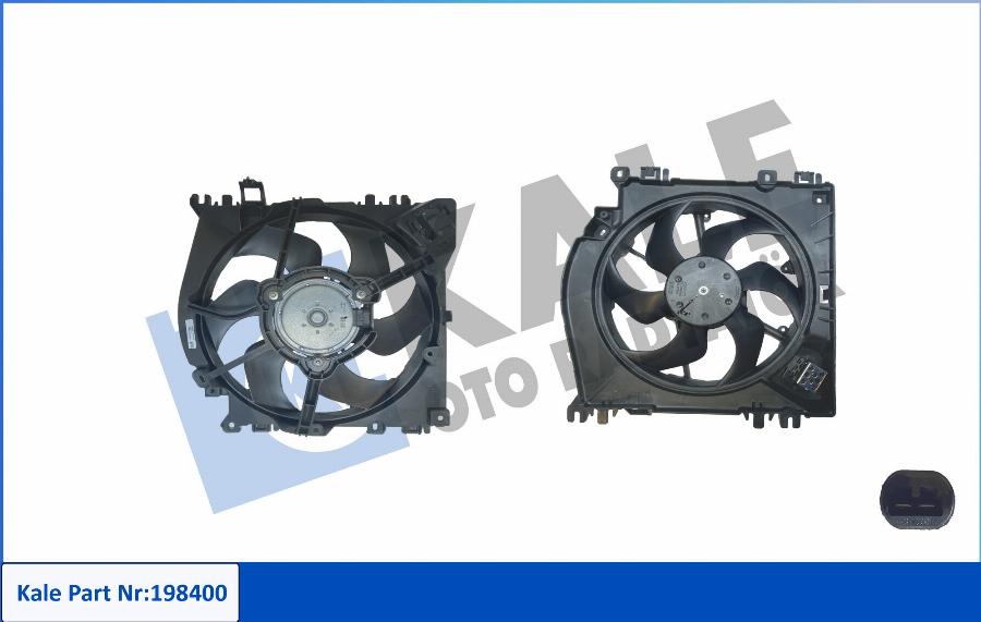 KALE OTO RADYATÖR 198400 - Вентилятор, охолодження двигуна autocars.com.ua