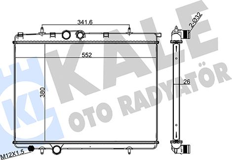 KALE OTO RADYATÖR 215900 - Радиатор, охлаждение двигателя autodnr.net