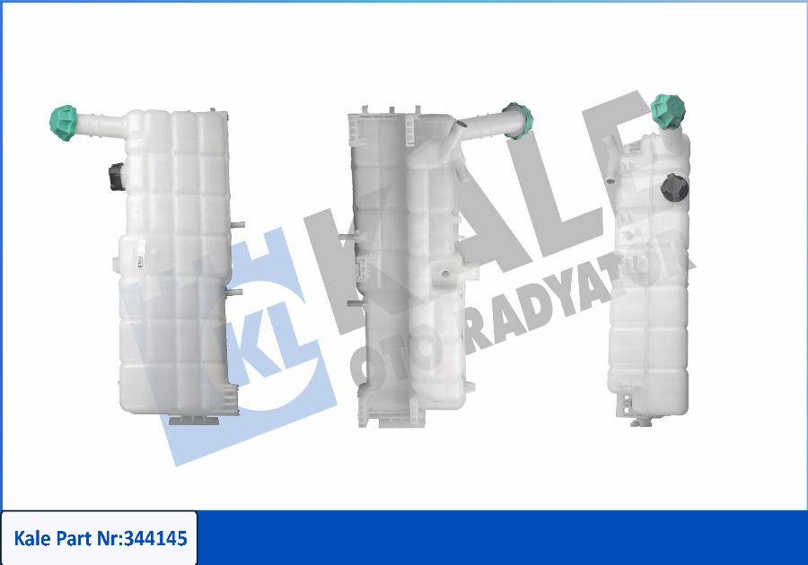 KALE OTO RADYATÖR 344145 - Компенсаційний бак, охолоджуюча рідина autocars.com.ua
