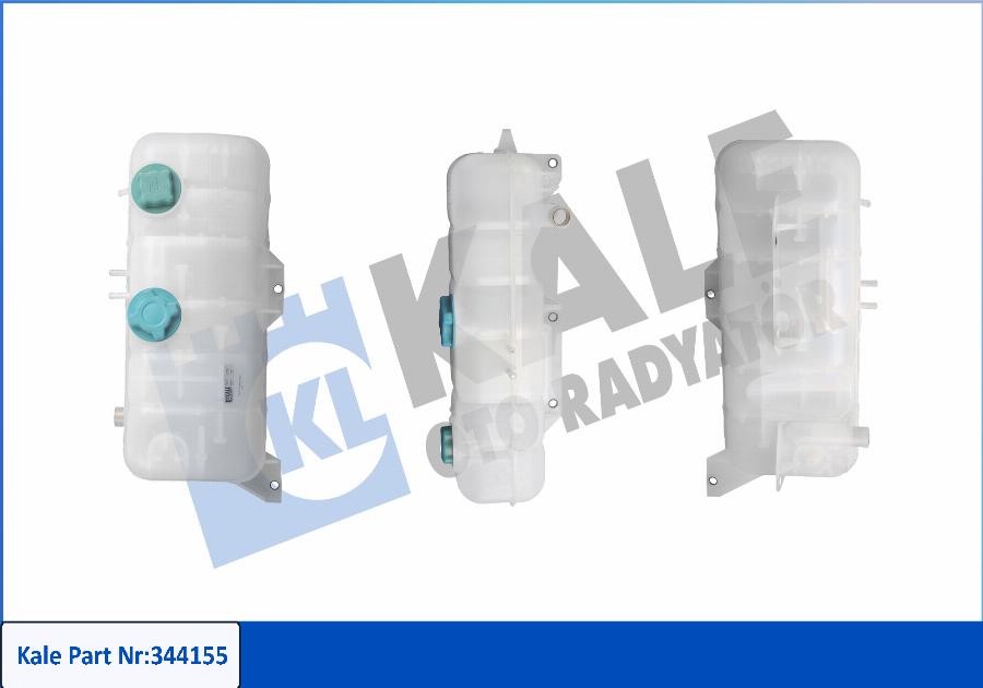KALE OTO RADYATÖR 344155 - Компенсаційний бак, охолоджуюча рідина autocars.com.ua