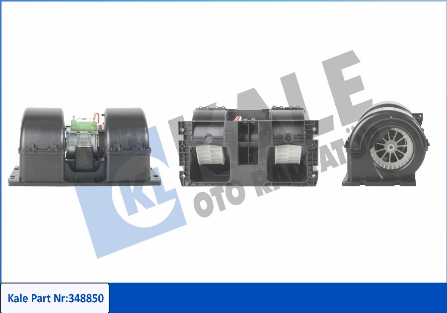 KALE OTO RADYATÖR 348850 - Вентилятор салону autocars.com.ua