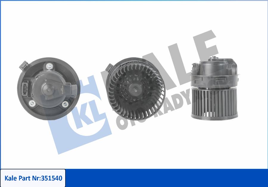 KALE OTO RADYATÖR 351540 - Вентилятор салону autocars.com.ua