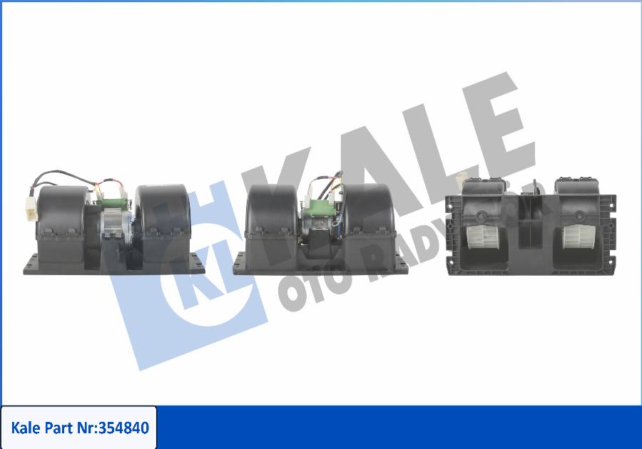 KALE OTO RADYATÖR 354840 - Вентилятор салону autocars.com.ua