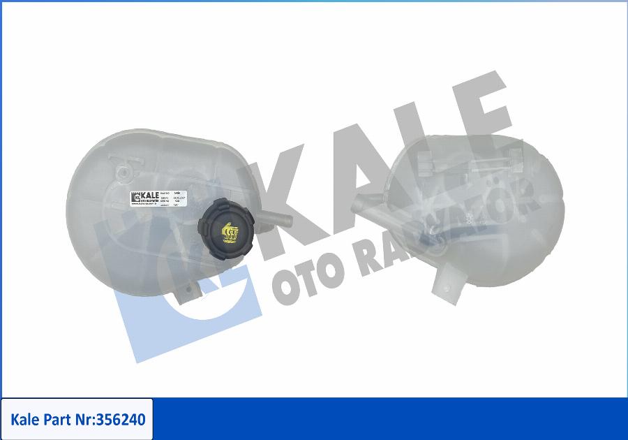 KALE OTO RADYATÖR 356240 - Компенсаційний бак, охолоджуюча рідина autocars.com.ua