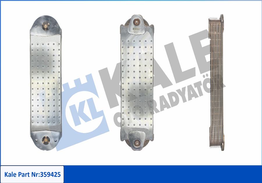 KALE OTO RADYATÖR 359425 - Масляний радіатор, рухове масло autocars.com.ua