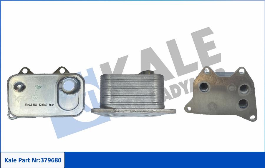 KALE OTO RADYATÖR 379680 - Масляний радіатор, рухове масло autocars.com.ua