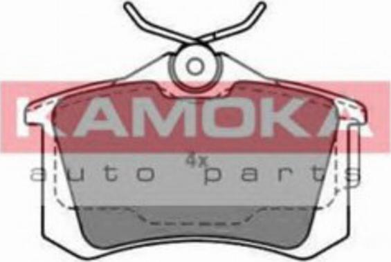 Kamoka 1011082BQ - Гальмівні колодки, дискові гальма autocars.com.ua