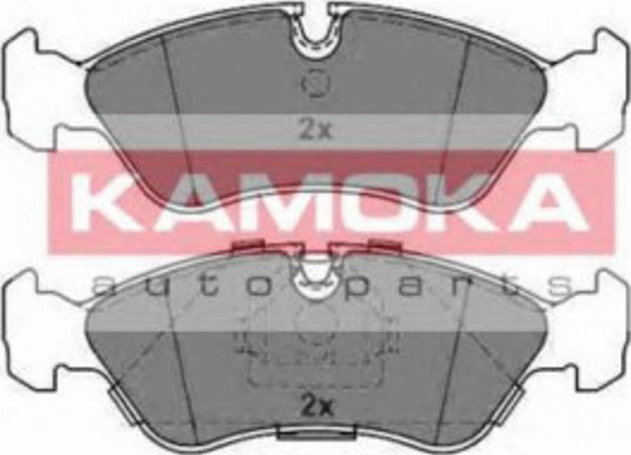 Kamoka 1011168 - Гальмівні колодки, дискові гальма autocars.com.ua