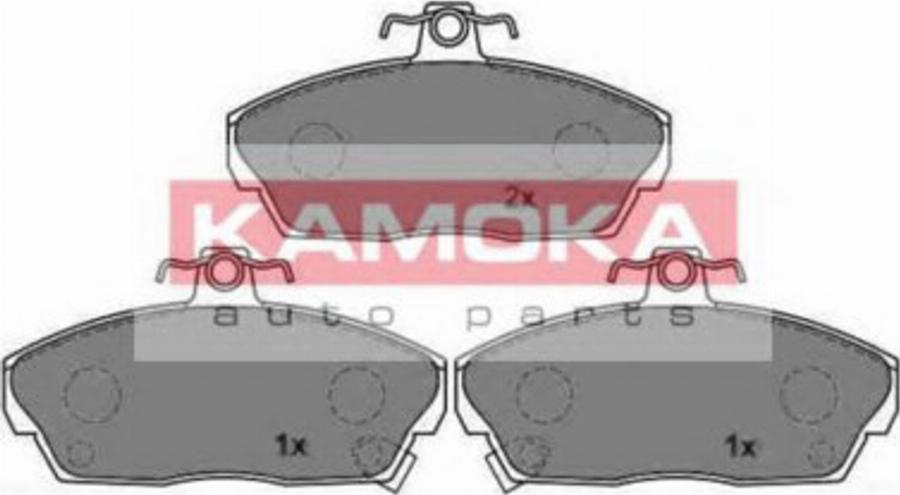 Kamoka 1011226 - Гальмівні колодки, дискові гальма autocars.com.ua