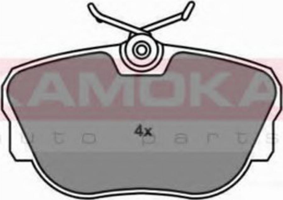 Kamoka 1011320 - Тормозные колодки, дисковые, комплект autodnr.net