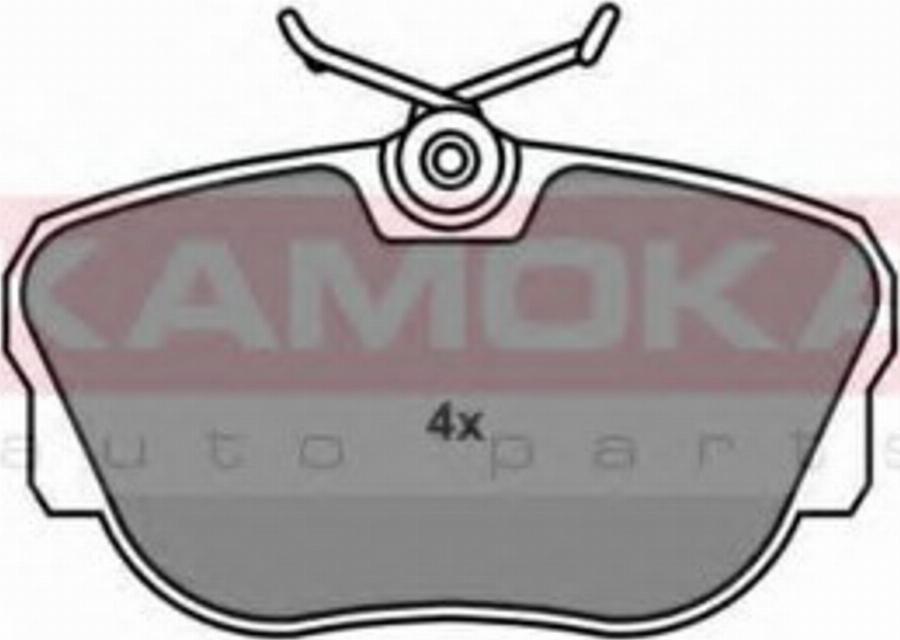 Kamoka 1011338 - Тормозные колодки, дисковые, комплект avtokuzovplus.com.ua