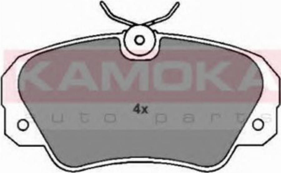 Kamoka 1011372 - Гальмівні колодки, дискові гальма autocars.com.ua