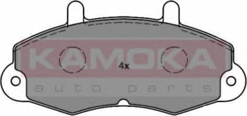 Kamoka 1011400 - Тормозные колодки, дисковые, комплект autodnr.net