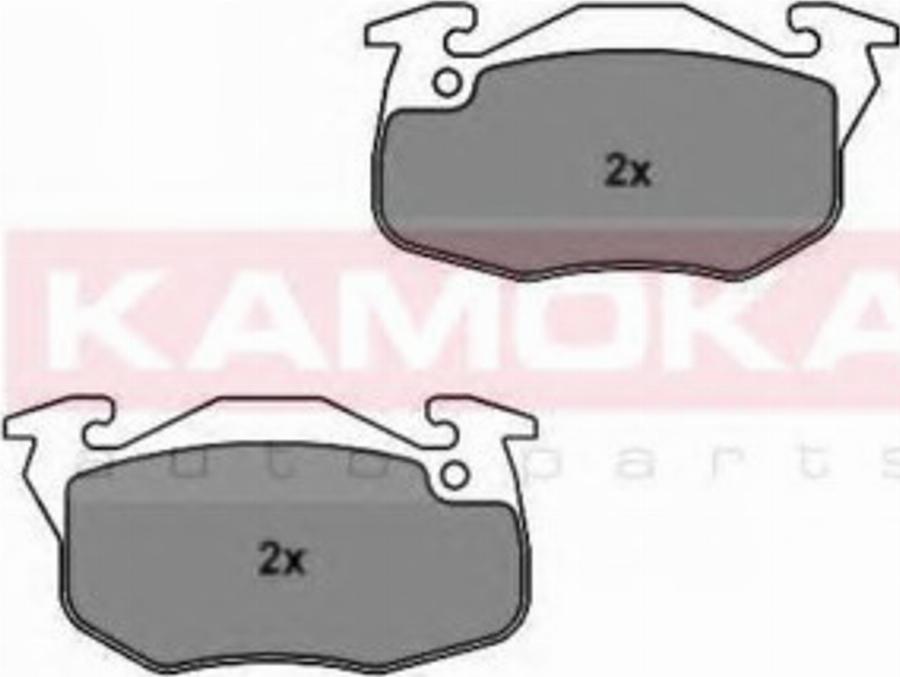 Kamoka 1011460 - Тормозные колодки, дисковые, комплект avtokuzovplus.com.ua