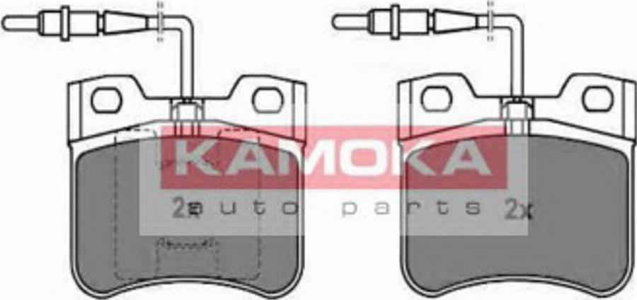 Kamoka 1011490 - Тормозные колодки, дисковые, комплект autodnr.net