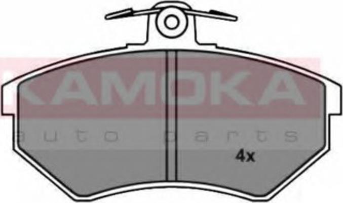 Kamoka 1011550 - Гальмівні колодки, дискові гальма autocars.com.ua