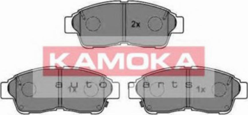 Kamoka 1011734 - Тормозные колодки, дисковые, комплект autodnr.net